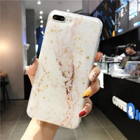 Lovebay Phone Case For iPhone 11 6 6s 7 8 Plus X XR XS Max Luxury Bling Gold Foil Marble Glitter Soft TPU For iPhone 11 Pro Max