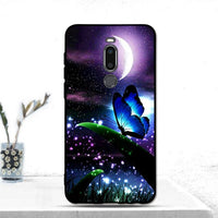 5.7" For Meizu M8 Case Silicone Cute Cartoon Printed Pattern Soft TPU Protector Back Cover For Meizu V8 Pro Coque Phone Bumper