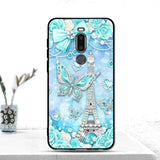 5.7" For Meizu M8 Case Silicone Cute Cartoon Printed Pattern Soft TPU Protector Back Cover For Meizu V8 Pro Coque Phone Bumper