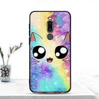 5.7" For Meizu M8 Case Silicone Cute Cartoon Printed Pattern Soft TPU Protector Back Cover For Meizu V8 Pro Coque Phone Bumper