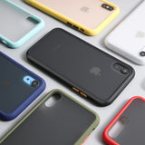 Shockproof Phone Case Back Cover For iPhone 11 Pro Max Luxury Translucent Soft Case For iPhone X XS Max XR 9 8 7 6 6S Plus Case