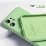 For iPhone 11 Pro SE 2 Case Luxury Original Silicone Full Protection Soft Cover For iPhone X XR 11 XS Max 7 8 6 6s Phone Case