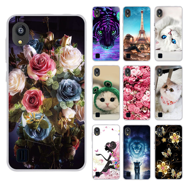 3D Print Cartoon Case For ZTE Blade L8 Slim Silicone Cover For ZTE Blade A3 A5 A7 2019 Phone Back Bumper Protection Case