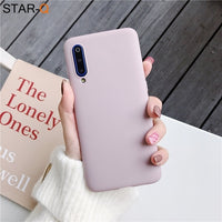 candy color silicone phone case for samsung galaxy a50 a70 a30 a40 a20 a10 galaxi a51 a71 a20e m30s a7 2018 matte soft tpu cases