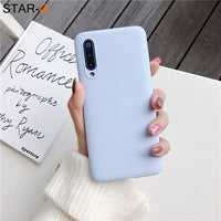 candy color silicone phone case for samsung galaxy a50 a70 a30 a40 a20 a10 galaxi a51 a71 a20e m30s a7 2018 matte soft tpu cases