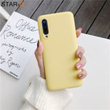 candy color silicone phone case for samsung galaxy a50 a70 a30 a40 a20 a10 galaxi a51 a71 a20e m30s a7 2018 matte soft tpu cases