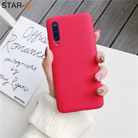 candy color silicone phone case for samsung galaxy a50 a70 a30 a40 a20 a10 galaxi a51 a71 a20e m30s a7 2018 matte soft tpu cases