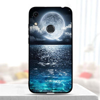 For Huawei Honor 8A Case Silicone Soft TPU Cute Painted Back Cover Phone Case For Huawei Honor 8A JAT-LX1 8 A Honor8A Case Cover