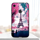 For Huawei Honor 8A Case Silicone Soft TPU Cute Painted Back Cover Phone Case For Huawei Honor 8A JAT-LX1 8 A Honor8A Case Cover