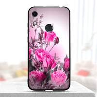 For Huawei Honor 8A Case Silicone Soft TPU Cute Painted Back Cover Phone Case For Huawei Honor 8A JAT-LX1 8 A Honor8A Case Cover