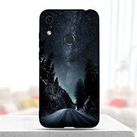 For Huawei Honor 8A Case Silicone Soft TPU Cute Painted Back Cover Phone Case For Huawei Honor 8A JAT-LX1 8 A Honor8A Case Cover