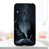 For Huawei Honor 8A Case Silicone Soft TPU Cute Painted Back Cover Phone Case For Huawei Honor 8A JAT-LX1 8 A Honor8A Case Cover