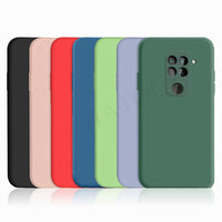 For Xiaomi Redmi Note 9S 9 Pro Case Cover Mi Note 10 Lite Pro Liquid Silicone Soft TPU Bumper Phone Back Case Redmi Note 9 10X