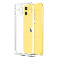 Lens Protection Clear Phone Case For iPhone 11 7 Case Silicone Soft Cover For iPhone 11 Pro XS Max X 8 7 6s Plus 5 SE 11 XR Case