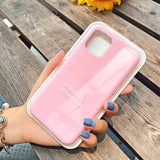 Official With LOGO Silicone Case For iphone 7 8 6 6s plus phone Case For apple iphone 11 pro max xr xs max x se 2020 Cover