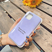 Official With LOGO Silicone Case For iphone 7 8 6 6s plus phone Case For apple iphone 11 pro max xr xs max x se 2020 Cover