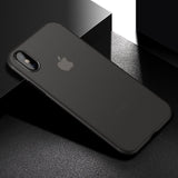 Ultra Thin 0.2mm Hard PC Phone Case For iphone 11 Pro X XR XS Max Full Cover For iphone 7 6 6s 8 Plus Matte Shockproof Case