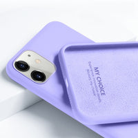 YISHANGOU Case For Apple iPhone 11 12 Pro Max SE 2 2020 6 S 7 8 Plus X XS MAX XR Cute Candy Color Couples Soft Silicone Cover