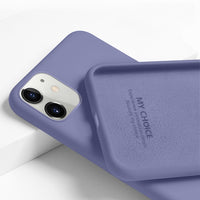 YISHANGOU Case For Apple iPhone 11 12 Pro Max SE 2 2020 6 S 7 8 Plus X XS MAX XR Cute Candy Color Couples Soft Silicone Cover