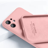 For iPhone 11 Pro SE 2 Case Luxury Original Silicone Full Protection Soft Cover For iPhone X XR 11 XS Max 7 8 6 6s Phone Case