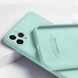 For iPhone 11 Pro SE 2 Case Luxury Original Silicone Full Protection Soft Cover For iPhone X XR 11 XS Max 7 8 6 6s Phone Case