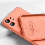 For iPhone 11 Pro SE 2 Case Luxury Original Silicone Full Protection Soft Cover For iPhone X XR 11 XS Max 7 8 6 6s Phone Case