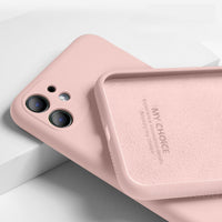 For iPhone 11 Pro SE 2 Case Luxury Original Silicone Full Protection Soft Cover For iPhone X XR 11 XS Max 7 8 6 6s Phone Case