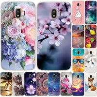 For Samsung Galaxy J2 Case 5.0"inch Cute Flower Printed TPU Cover For Samsung J2 2018 SM-J250F J 2 2J mobile phone cases coque