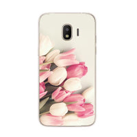 For Samsung Galaxy J2 Case 5.0"inch Cute Flower Printed TPU Cover For Samsung J2 2018 SM-J250F J 2 2J mobile phone cases coque