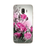 For Samsung Galaxy J2 Case 5.0"inch Cute Flower Printed TPU Cover For Samsung J2 2018 SM-J250F J 2 2J mobile phone cases coque