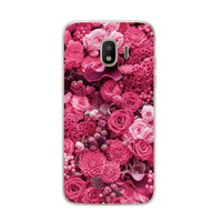 For Samsung Galaxy J2 Case 5.0"inch Cute Flower Printed TPU Cover For Samsung J2 2018 SM-J250F J 2 2J mobile phone cases coque