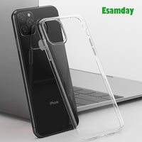 Luxury Clear Soft TPU Phone Case For iPhone 12 mini 11 Pro Max 7 8 6 6s Plus 7Plus 8Plus X XS MAX XR Transparent 5 5s SE 6sPlus